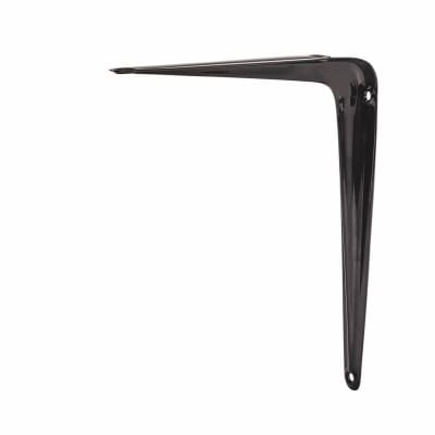London Pattern Shelf Bracket - 200 x 150mm - Black 192477P