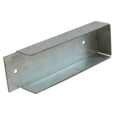 Fence Panel Gravel Board Clip - 150 x 25 x 30mm - Galvanised