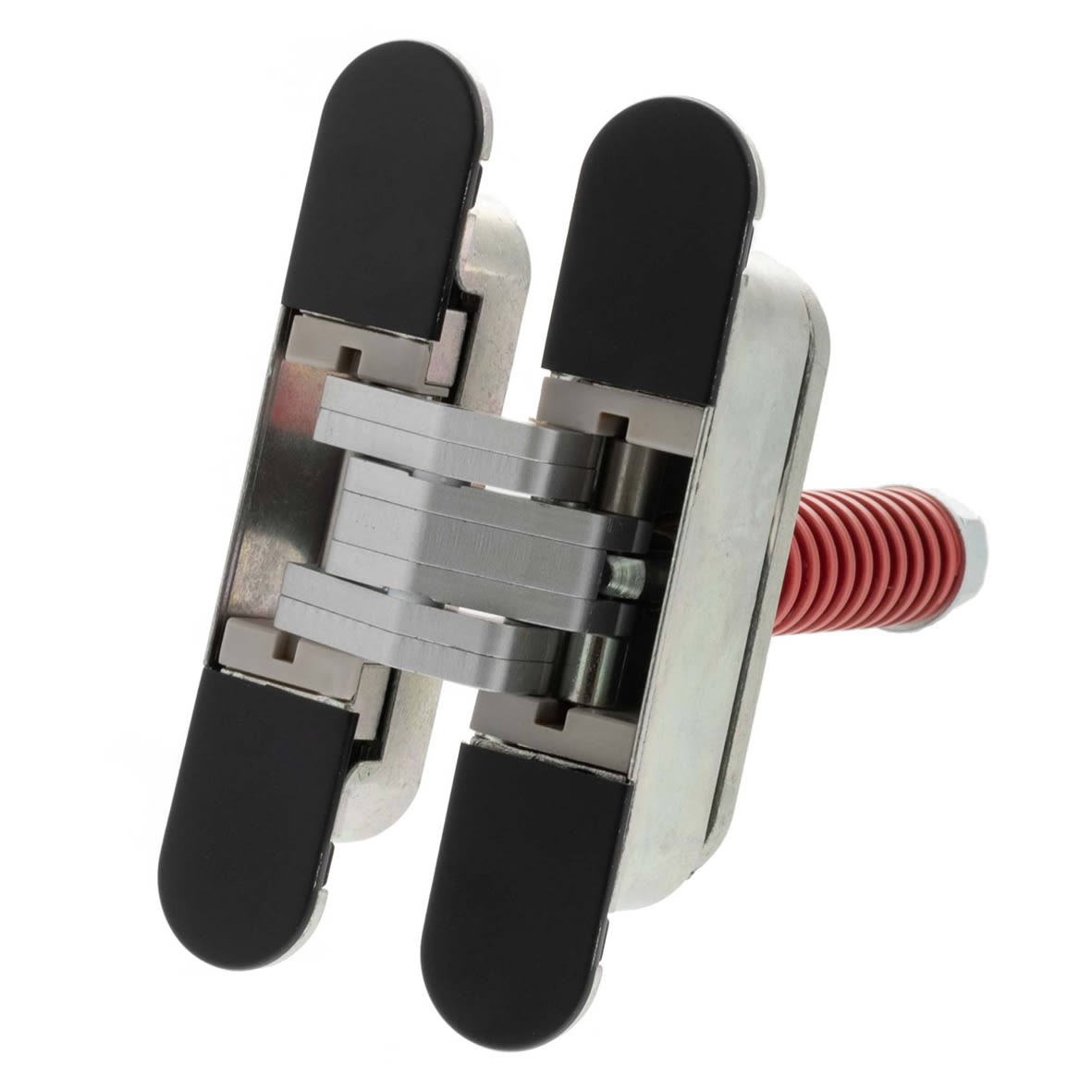 AGB Eclipse Self-Close Adjustable Concealed Hinge - 115 x 23mm - Matt Black