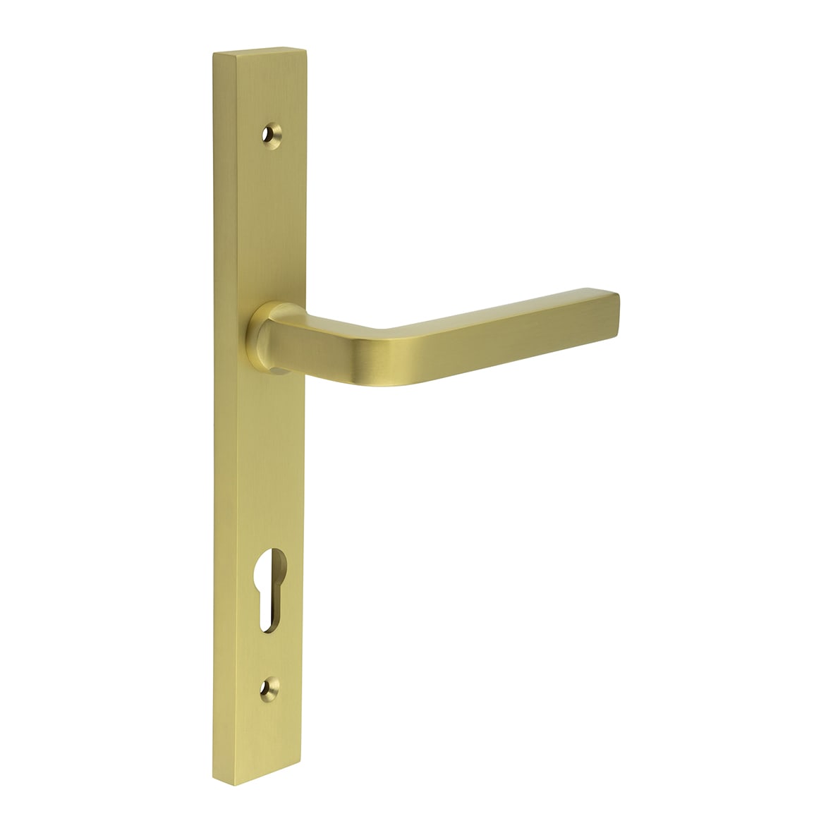 Satin Brass uPVC Multipoint Door Handles - 92mm c/c - CR-104 Range