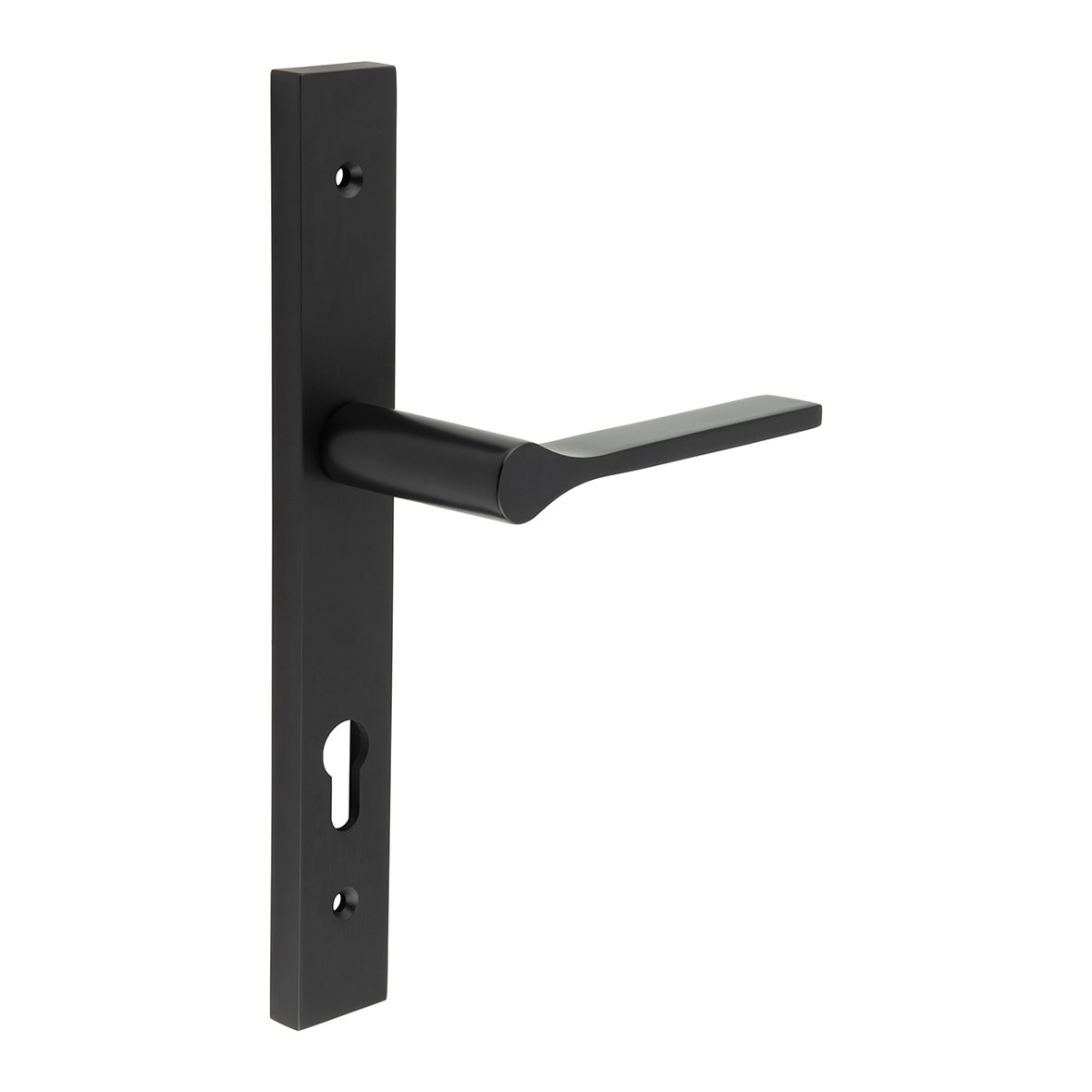 Black uPVC Multipoint Door Handles - 92mm c/c - CR-105 Range