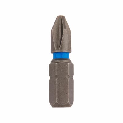Torsion Impact Driver Bits - Pozi - - 25mm Length - Pack of 25