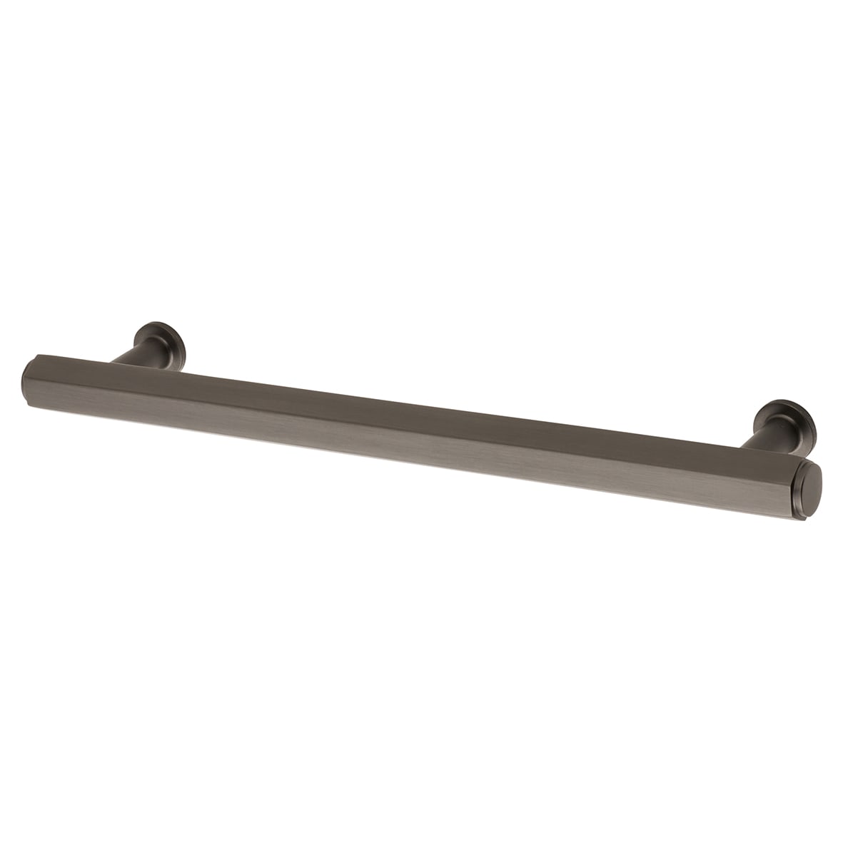 Vesper Hex 14mm T-Bar Cabinet Pull Handle - 160mm Centres - Dark Bronze
