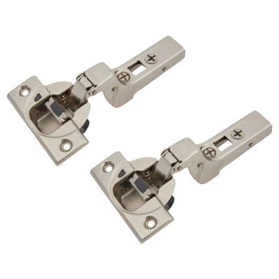 CLIP Top Thick Door Soft Close Cabinet Hinge - 95° - Inset - Zinc Plated - Pair 107487P