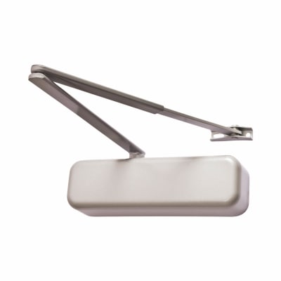 Overhead Fire Door Closer - Power Size 2-4 - Push/Pull Mounting - Silver
