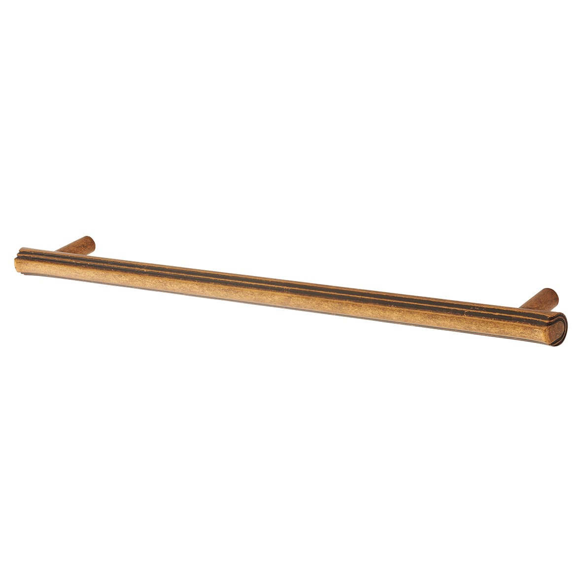 Filton 11mm T-Bar Cabinet Pull Handle - 224mm Centres - Antique Brass