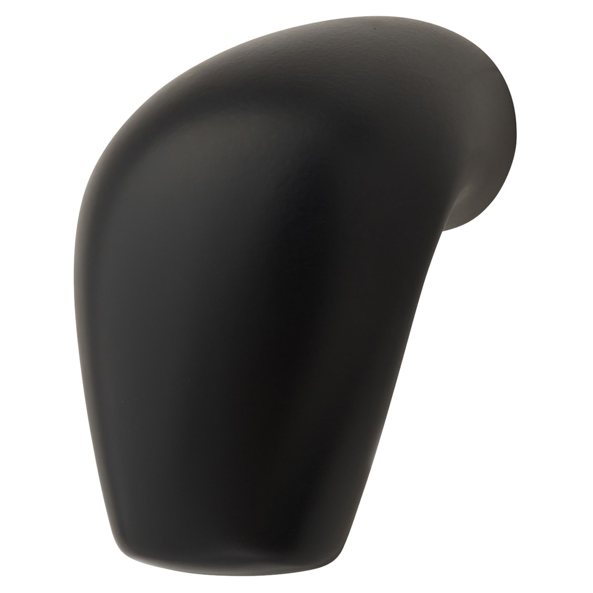 Keswick Oval Cabinet Knob - 31 x 27mm - Matt Black