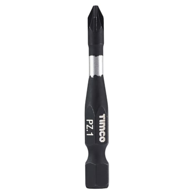 Impact Driver Bits - Pozi - - 50mm Length - Pack of 5