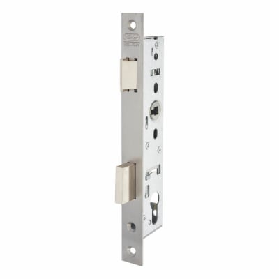 9600 Narrow Style Euro Sashlock - 45mm Case - 30mm Backset - Satin Stainless Steel