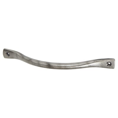 Flat End Bow Cabinet Pull Handle - 160mm Centres - Pewter Effect