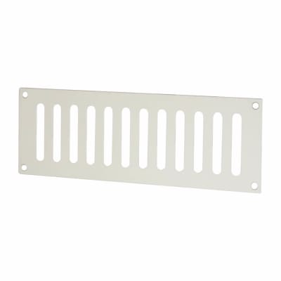 Plain Slotted Vent - 229 x 76mm - 4800mm² Free Air Flow - Satin Aluminium