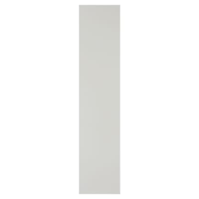 AR624B Nylon Self-Adhesive Plain Finger Plate - 350 x 75mm - Diamond White