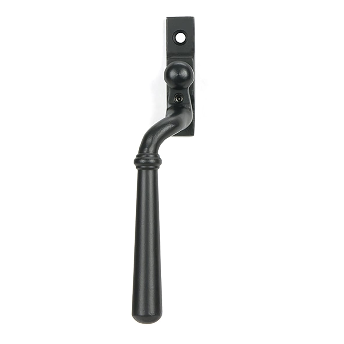 Newbury Locking Espagnolette Casement Window Handle - Left - Matt Black
