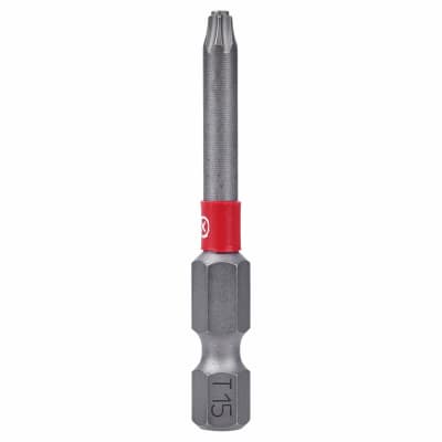 T-Star Plus Driver Bit - Torx - T15 - 50mm Length - Pack of 5