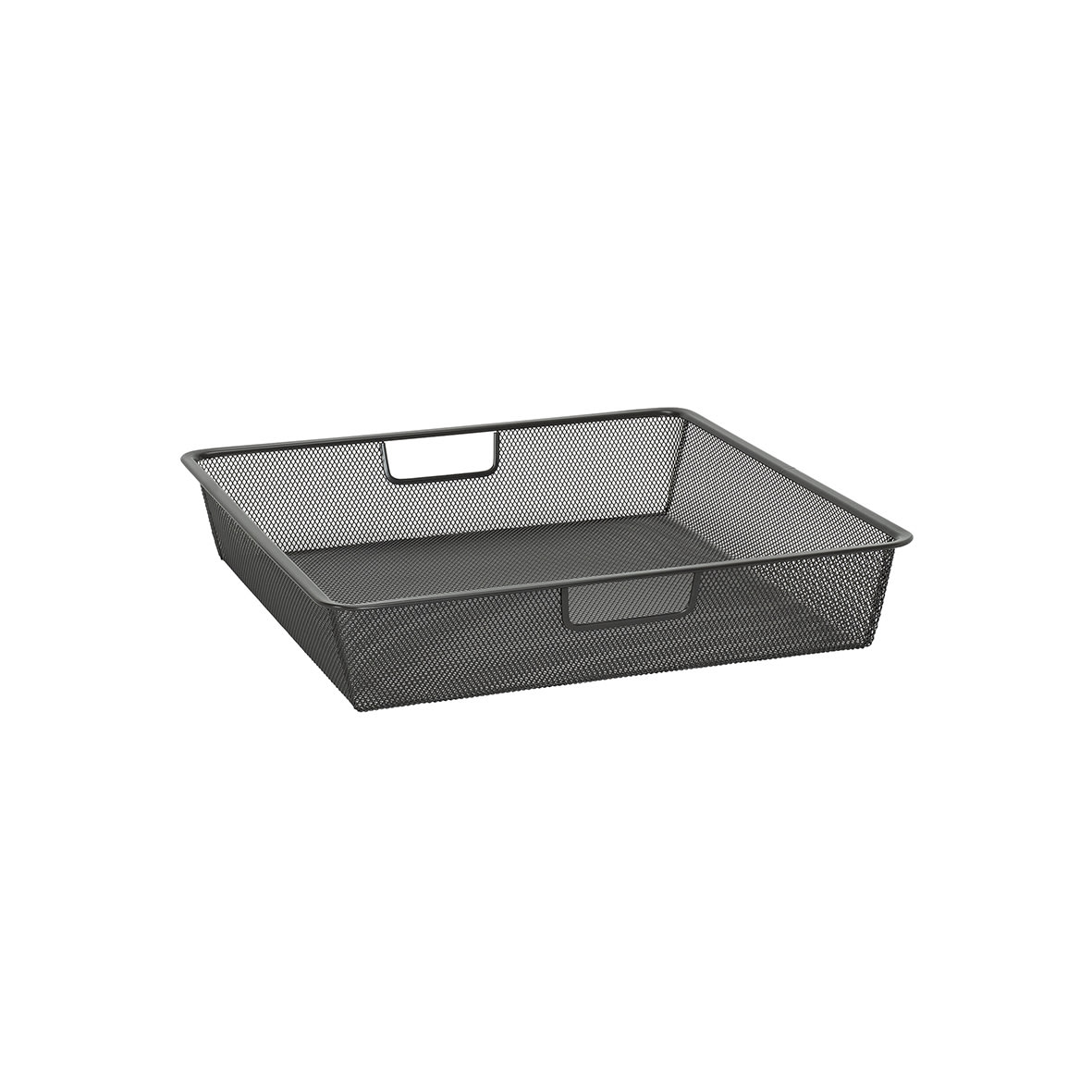 Top Track System - Click In Shallow Mesh Basket for Gliding Frame - 427 x 427 x 85mm - Graphite