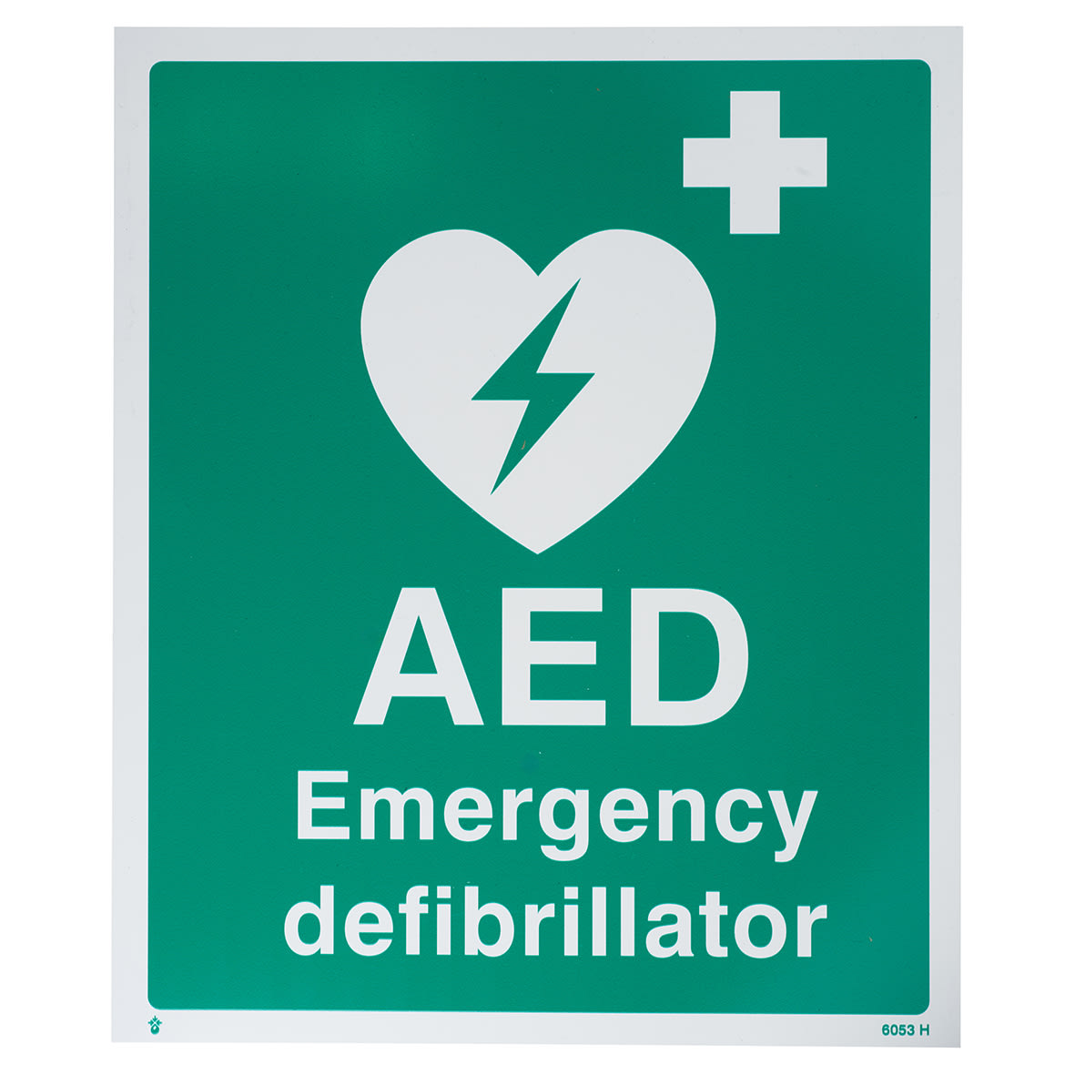 AED Sign - 297 x 420mm - Rigid Plastic