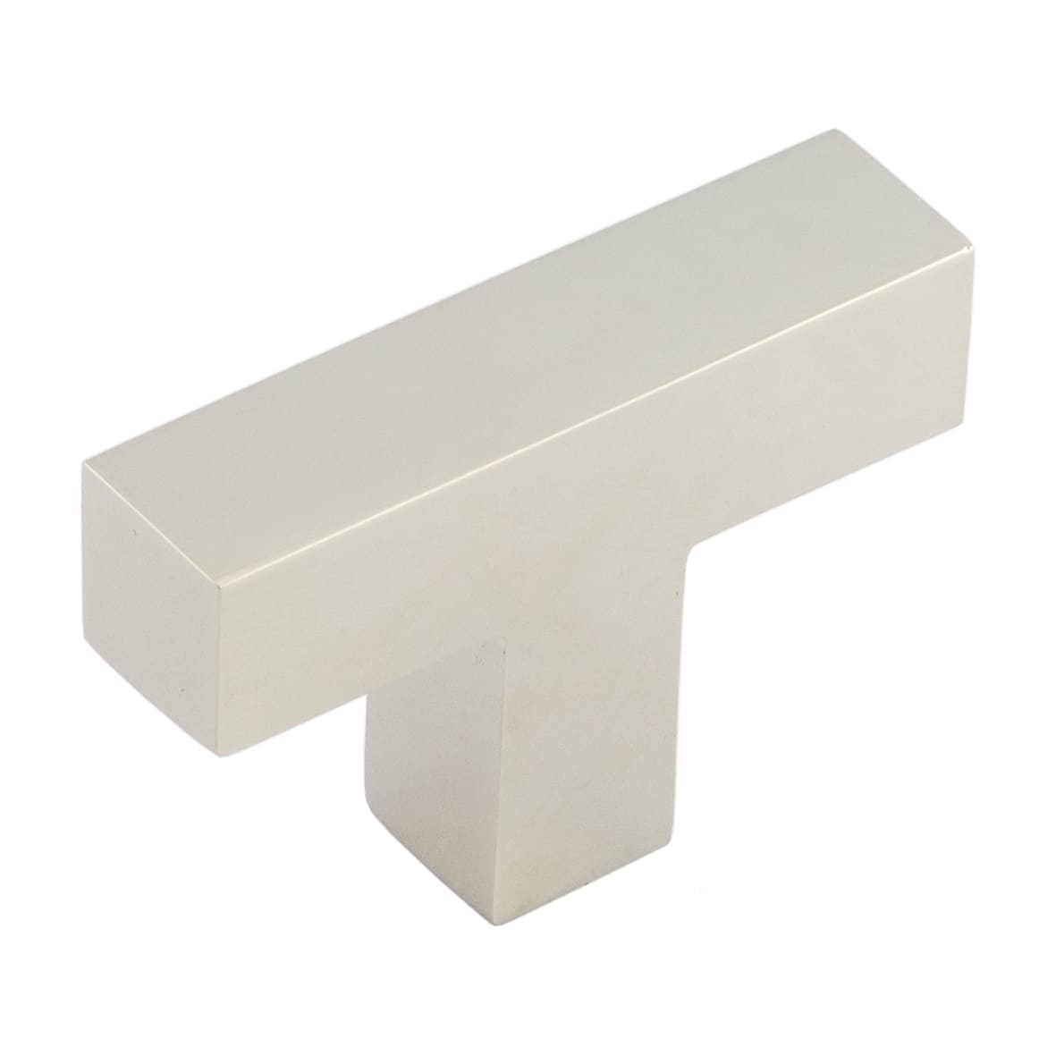 25mm Trafalgar T-Bar Cabinet Knob - 60 x 41mm - Polished Nickel 093908P