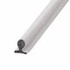 D Slot Aquatex Seal - 5mm - 100m Length - White