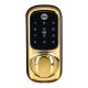 Keyless Connected Ready Smart Lock - No Module - Polished Brass - YD-01-CON-NOMOD-PB
