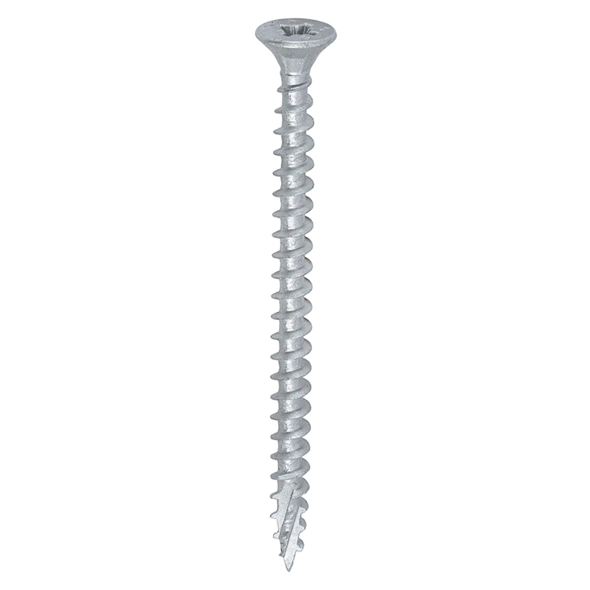 C2 Exterior Pozi Countersunk Wood Screws - 5.0 x 70mm - Silver Organic - Pack of 200