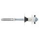 WST KLIK Washbasin Fixing Kit - 14 x 140mm - Pack of 2