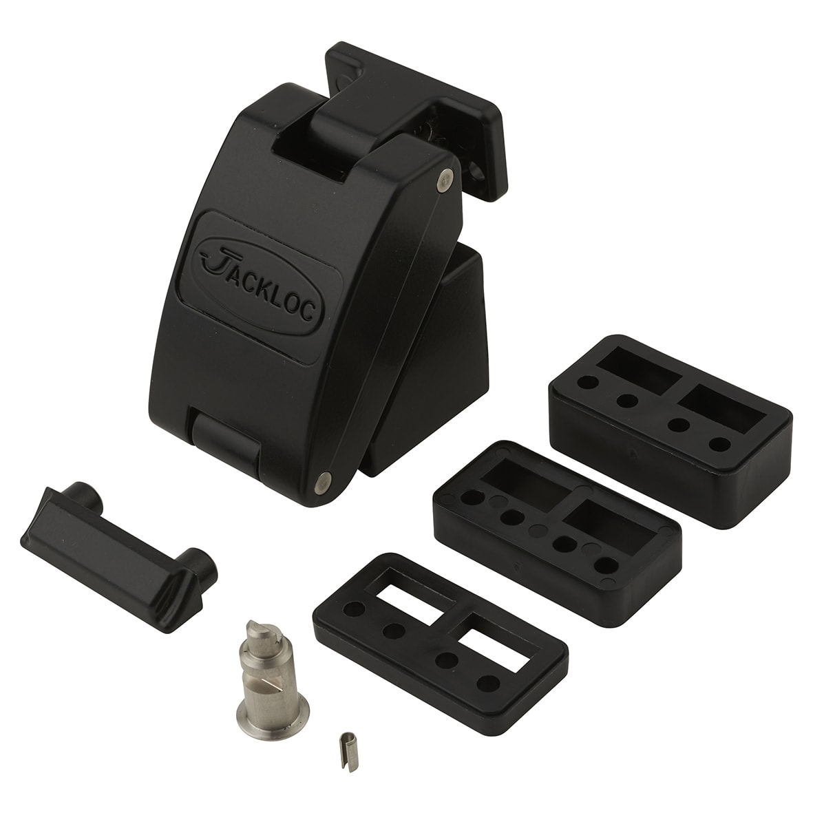 Titan Permanent Folding Window Restrictor - Black