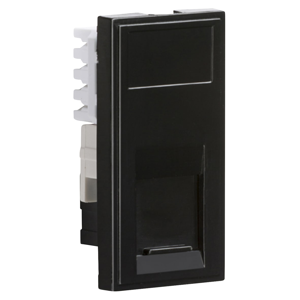 CAT5e Euro Module - Unshielded - Black