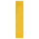 AR624B Nylon Self-Adhesive Plain Finger Plate - 350 x 75mm - Golden Yellow