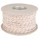 No.3 Red Spot Waxed Cotton Sash Window Cord - 6.5mm Diameter - 100m Coil