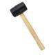 Rubber Assembly Mallet - 12.9oz - Black