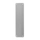 Stainless Steel Antibacterial Plain Finger Plate - 450 x 90 x 1.5mm - Satin