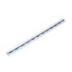 Heavy Mild Steel Continuous Piano Hinge - 2134 x 32 x 1mm - Zinc Plated