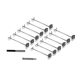700 Worktop Bolt Connector x 12, Router Cutter and Driver Bit Set