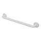 36mm Plastic Fluted Grab Rail - 610mm Length - White
