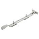 Cast Victorian Casement Window Stay - 10"/250mm Length - Satin Chrome