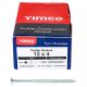 Twin Threaded Pozi Countersunk Wood Screws - 12 x 4" - Zinc Plated - Pack of 100