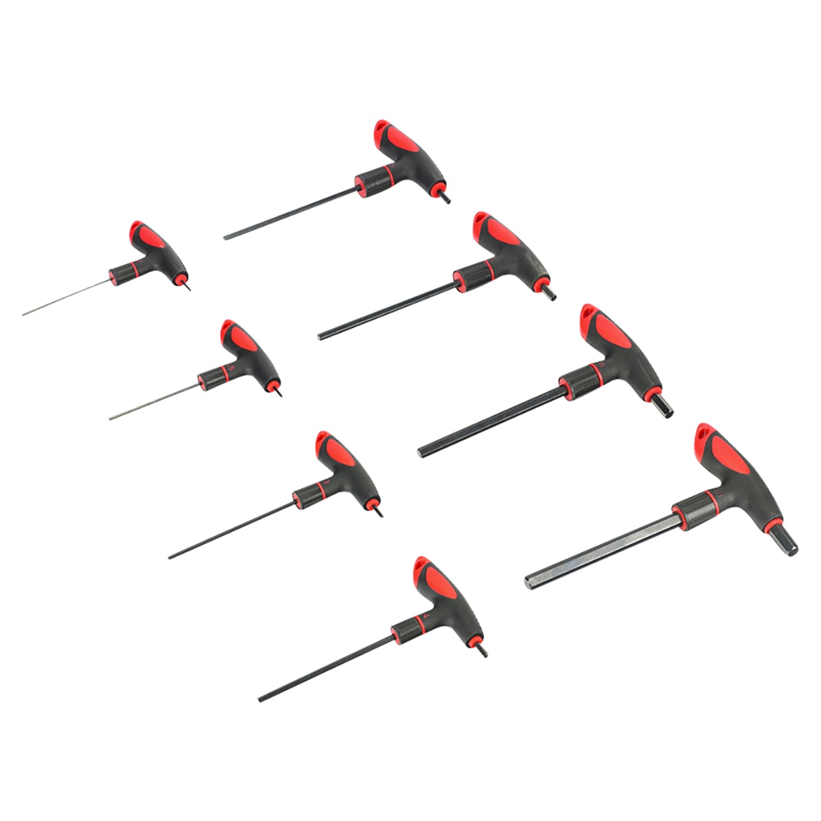 T-Handle Hex Key Set - 8 Pieces