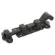 Elan Metalised Antique Black Iron Straight Barrel Bolt - Blacksmith Range - 112 x 31mm
