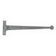 Door Tee Hinge - 457 x 127mm - Pewter - Pair