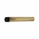 Cylinder Pattern Projection Door Stop - 115mm Projection - Polished Brass