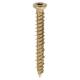 Concrete Screw - Countersunk - Yellow Passivated - 7.5 x 60mm - Pack of 100