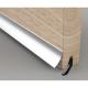 ICD Rain Deflector - 914mm Length - Inward/Outward Opening Doors - Silver