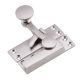 Quadrant Arm Sash Window Fastener - 72 x 21mm - Satin Chrome