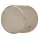 Solid Turned Cylinder Cabinet Knob - 30mm Diameter - Satin Stainless Steel