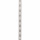 Twin Slot Shelf Wall Upright - 1000mm Length - Silver