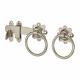 Heavy Duty Ring Gate Latch - 150mm Throw - 316 Stainless Steel