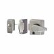 BS 3621:2007 Keyless Egress Nightlatch - 40mm Backset - Satin Chrome Case/Cylinder
