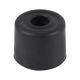 PVC Floor Door Stop - 21 x 28mm - Black - Pack of 10