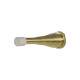 Spring Projection Door Stop - 78mm Projection - Brass Plated - Pack of 10