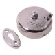 Pull Out Clothes Line - 94 x 57mm - Polished Stainless Steel